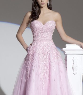 115703 różowa suknia balowa
