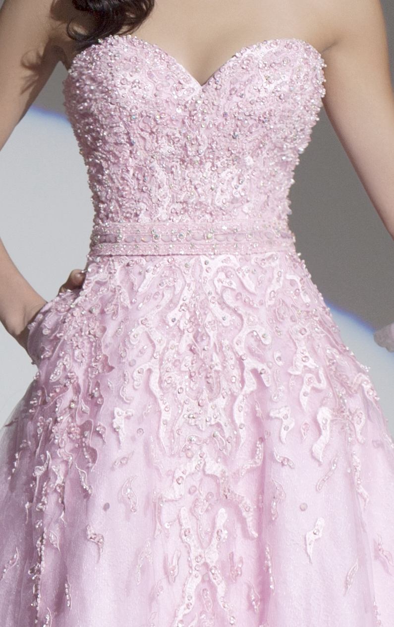 115703 różowa suknia balowa - Suknie wieczorowe